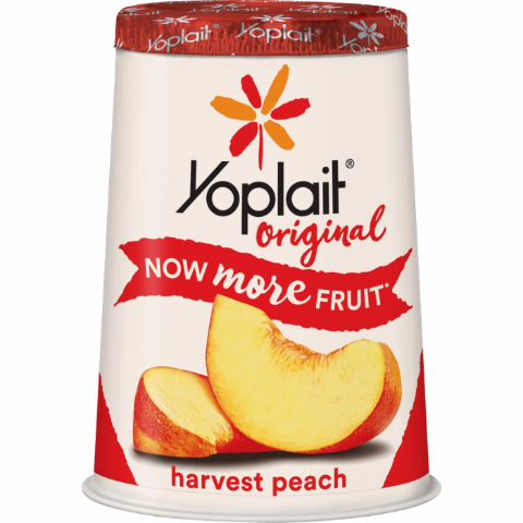 Order Yoplait Original Harvest Peach Yogurt 6oz food online from 7-Eleven store, Loxahatchee on bringmethat.com
