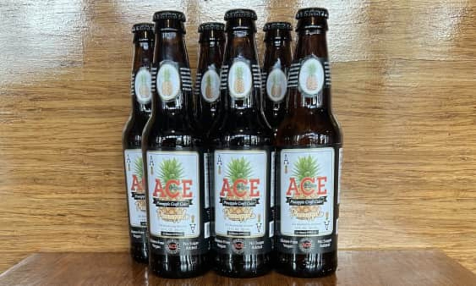 Order Ace Pineapple Cider - 6pk food online from The Post Sports Bar & Grill store, Maplewood on bringmethat.com