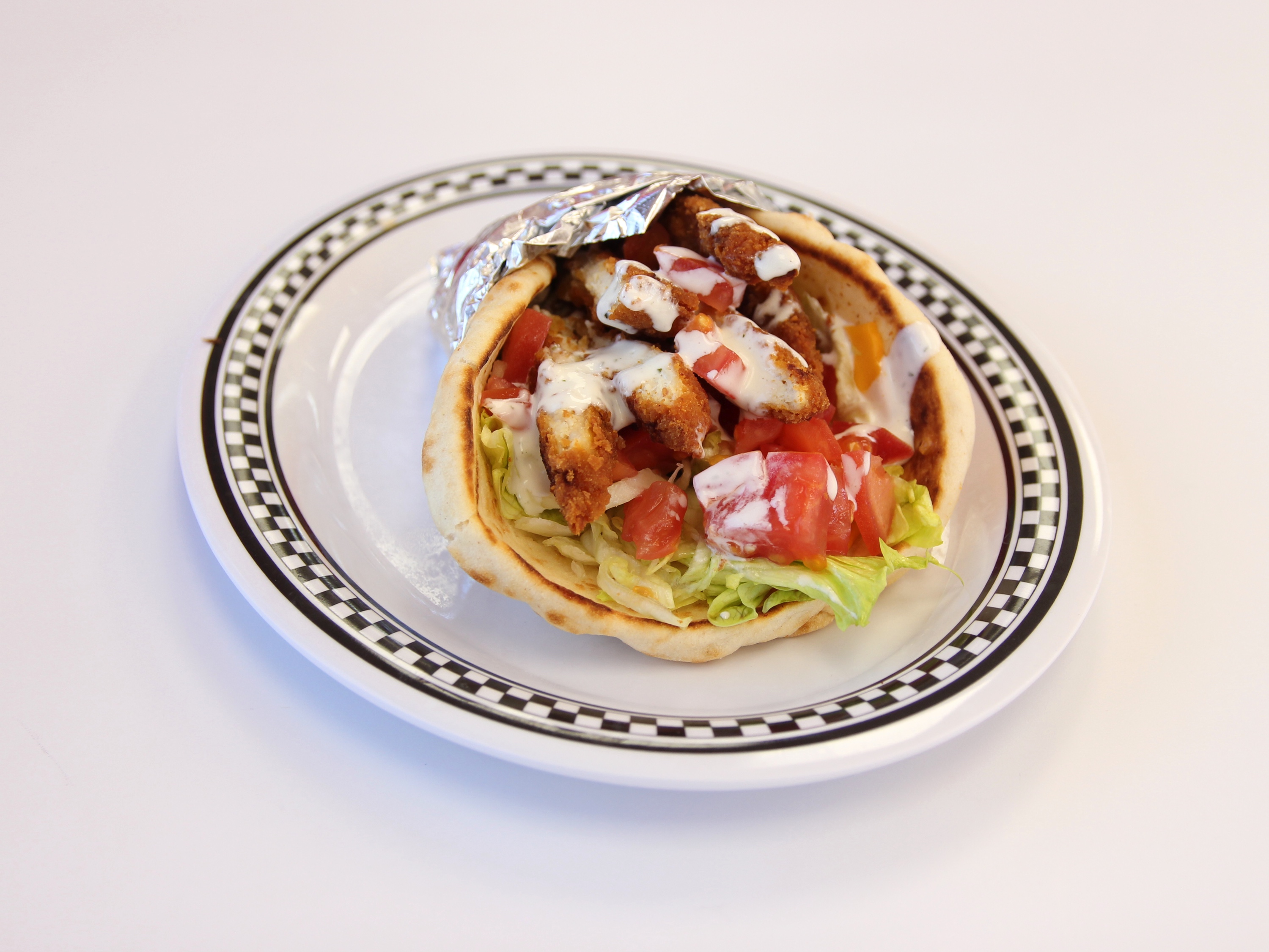 Order Fried Chicken Pita food online from Nicky Ds Coney Island store, Detroit on bringmethat.com