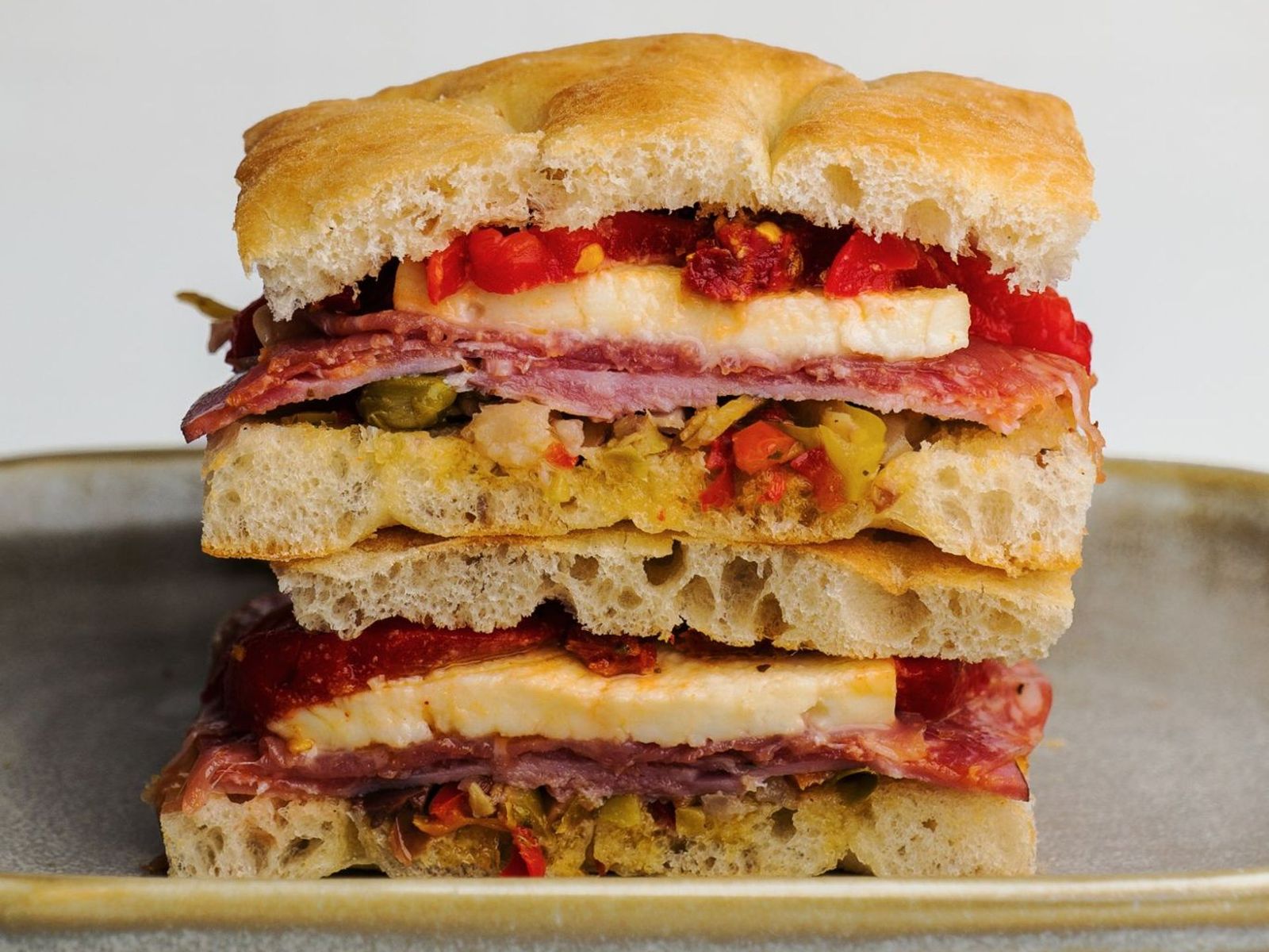Order Italian on Foccacia Bread food online from Caffe Nero store, Melrose on bringmethat.com