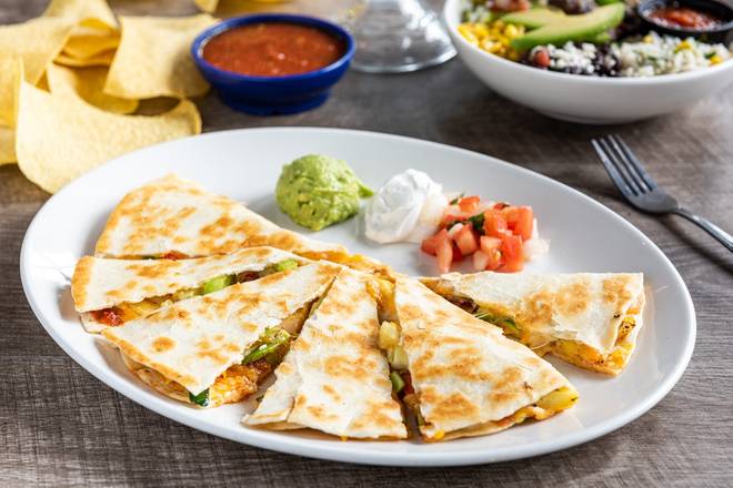 Order Veggie Quesadillas (Vegetarian) food online from On The Border Mexican Grill store, Colorado Springs on bringmethat.com