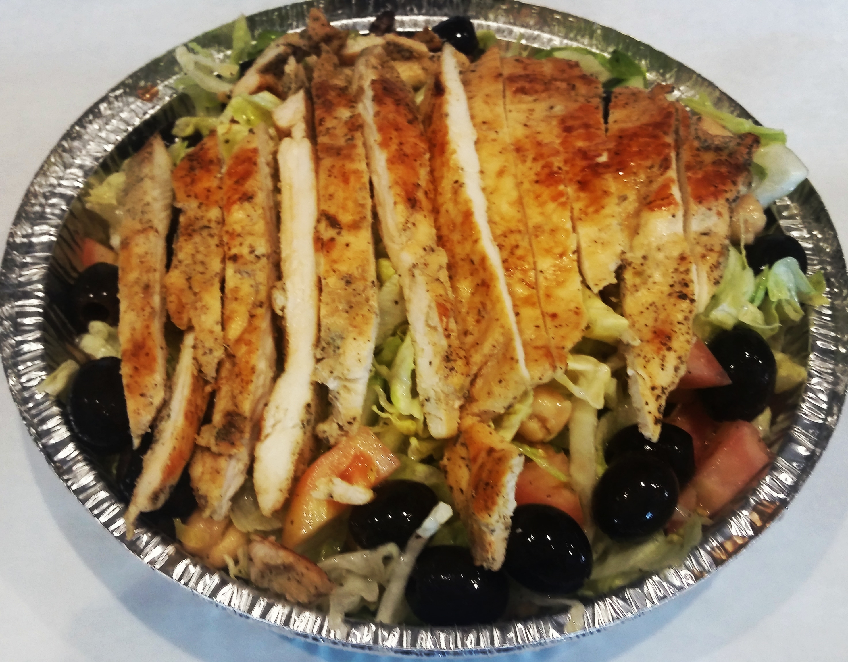 Order Grilled Chicken Salad food online from Franklin pizza store, Brooklyn on bringmethat.com