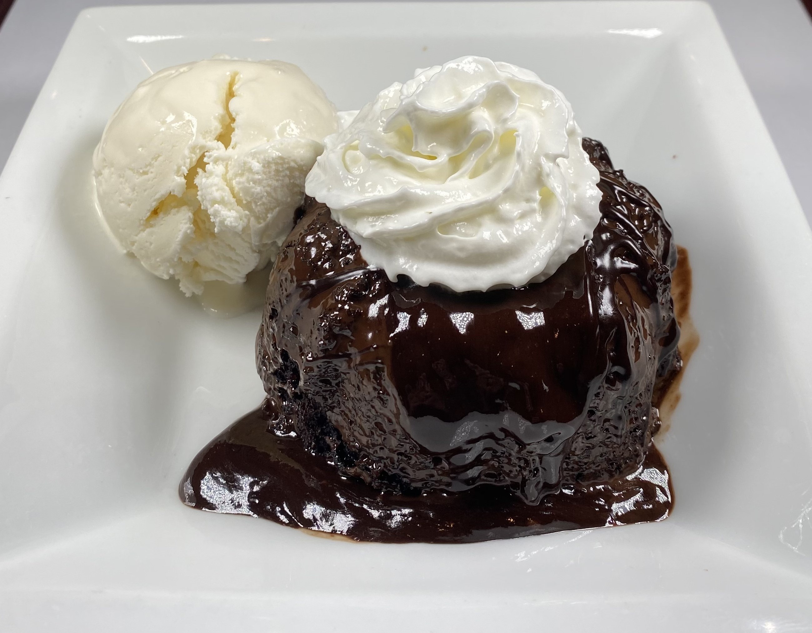 Order Molten Lava Chocolate Cake food online from Franklin Chateau store, Franklin on bringmethat.com