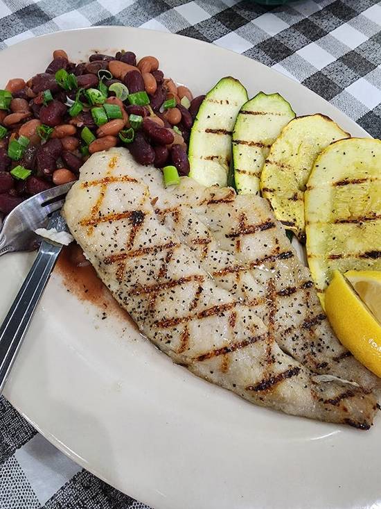 Order Grilled Catfish food online from Flying Fish - Memphis store, Memphis on bringmethat.com