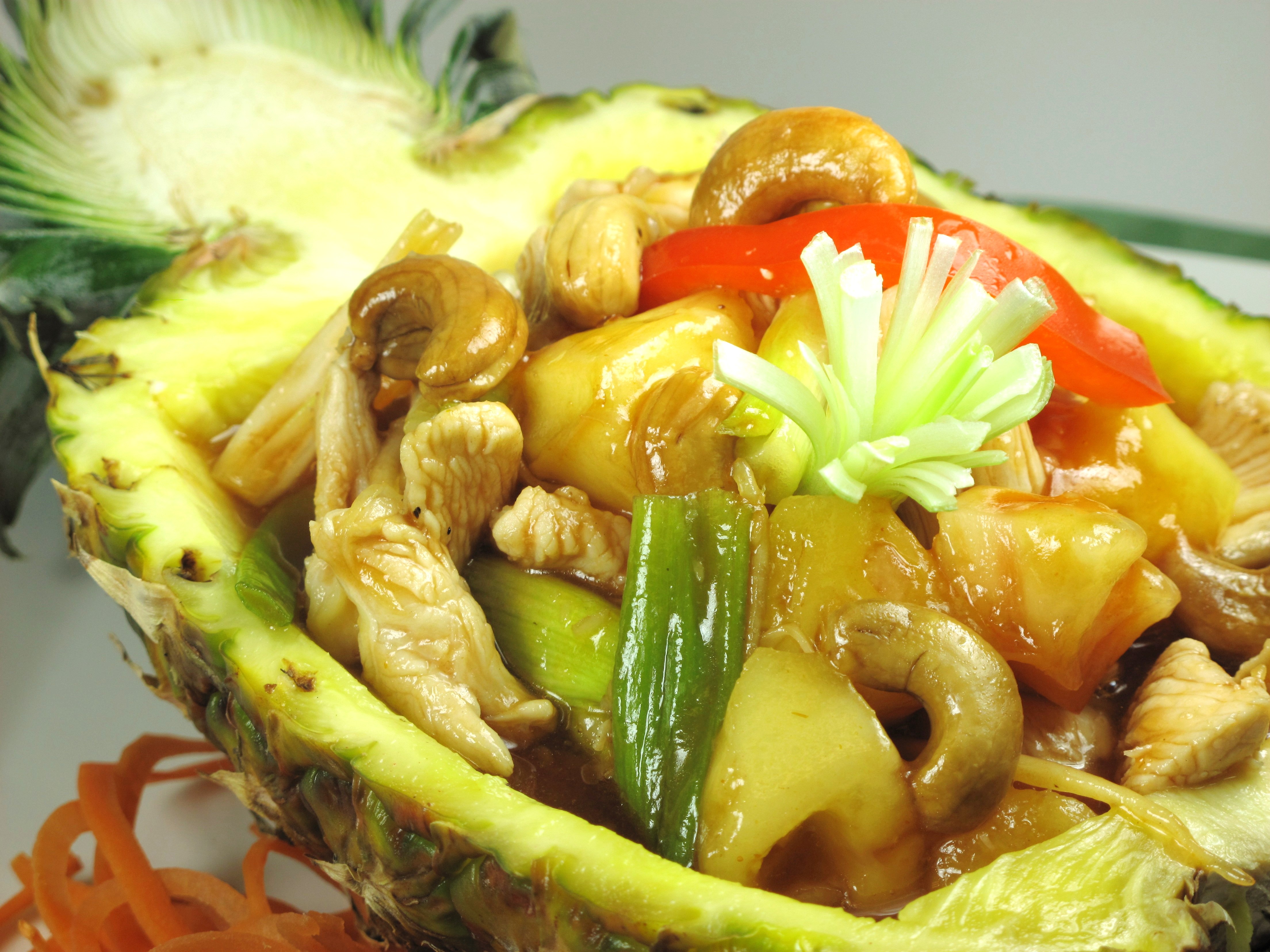 Order Chicken Pineapple food online from Kanlaya Thai Restaurant store, Harrisburg on bringmethat.com