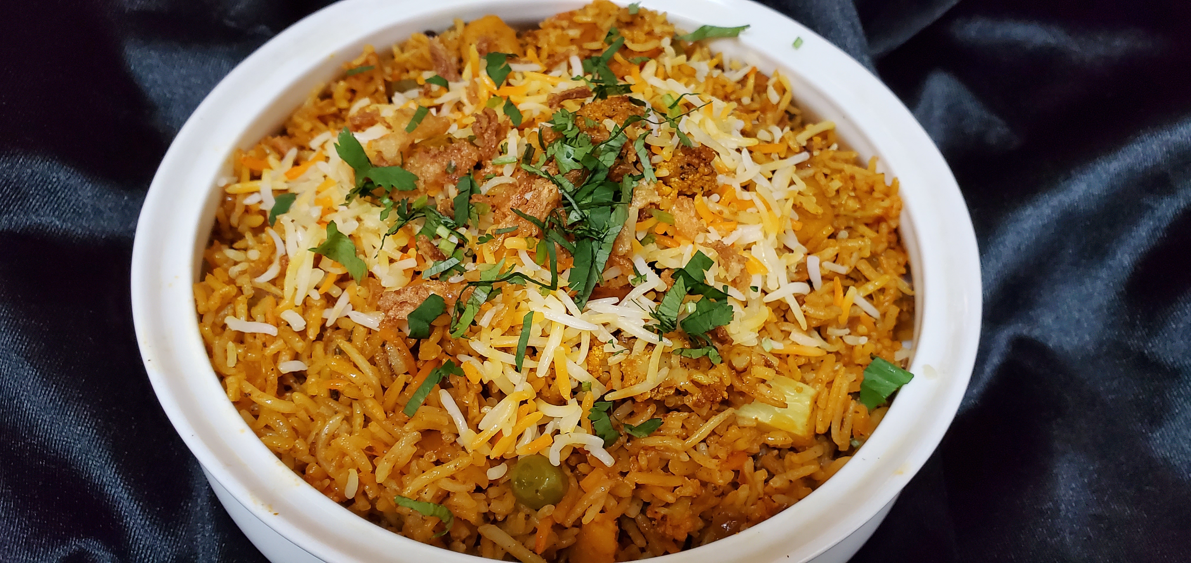 Order Vegetable Biryani food online from Spice Route store, Parsippany on bringmethat.com