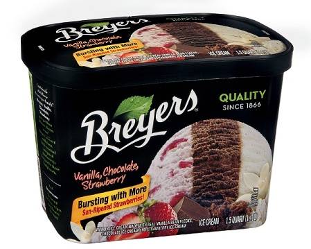 Order Breyers Ice Cream (1.5 Qrt) food online from Ctown Supermarkets store, Uniondale on bringmethat.com