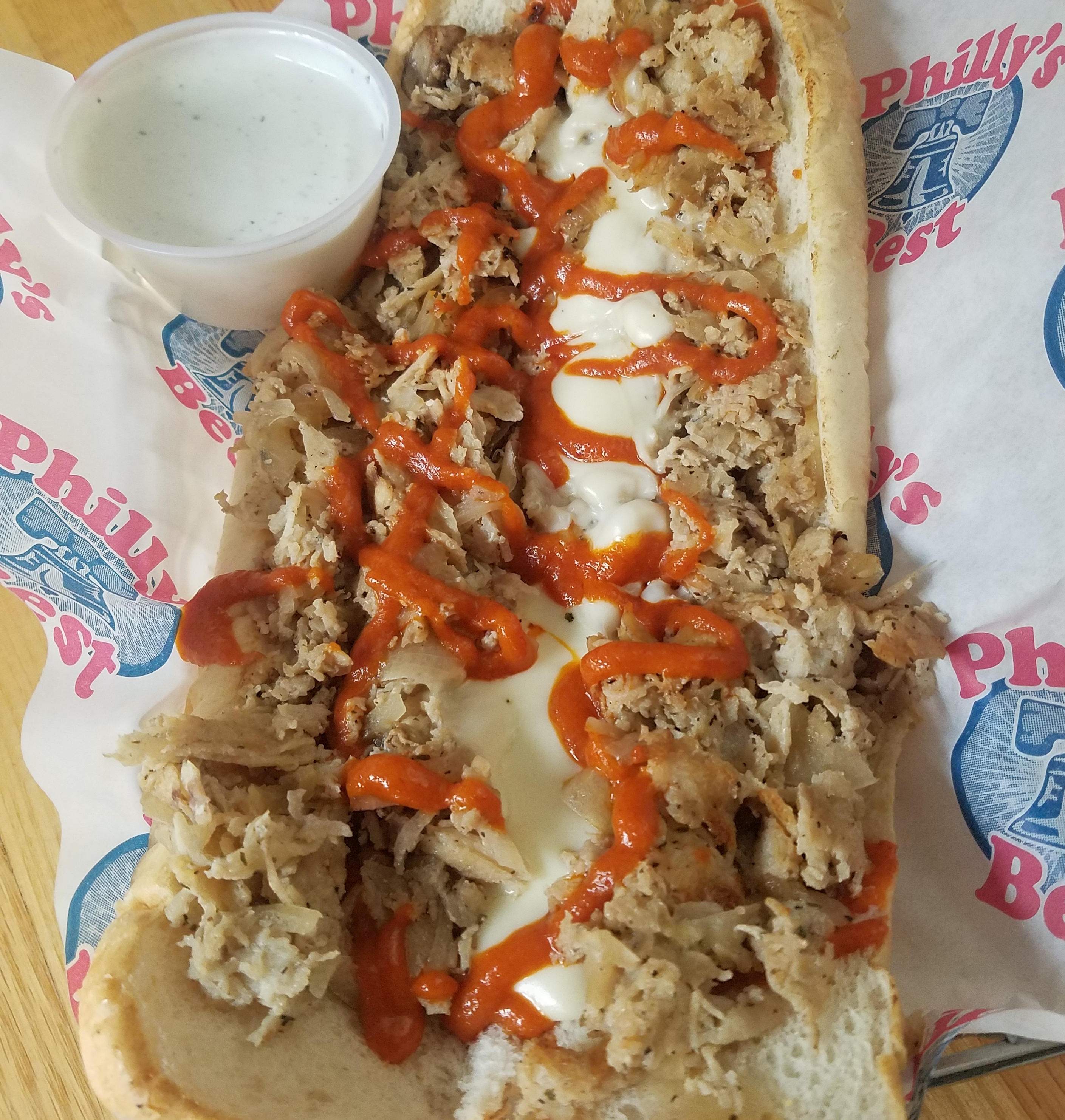 Order Buffalo Chicken Philly food online from Philly's Best store, Chicago on bringmethat.com