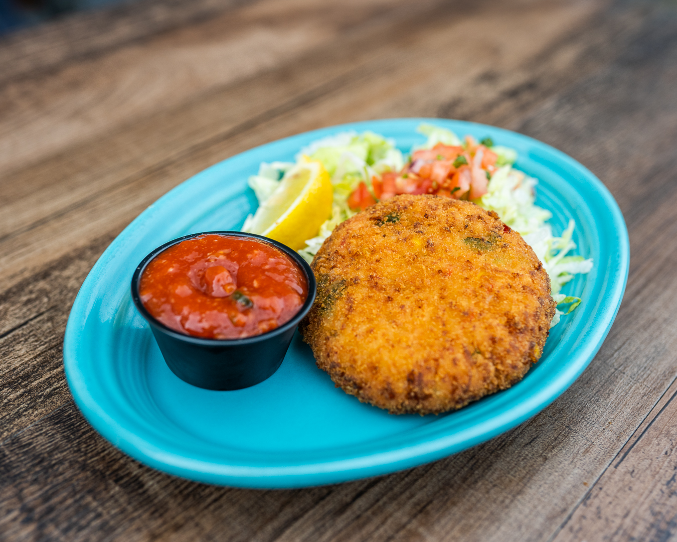 Order Green Chile Crab Cakes food online from Chile Verde Cafe - Northwest store, Columbus on bringmethat.com