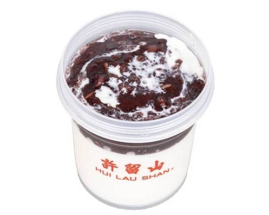 Order C7. Coconut Jelly with Black Glutinous Rice 黑糯米椰子凍 food online from Hui Lau Shan store, Irvine on bringmethat.com