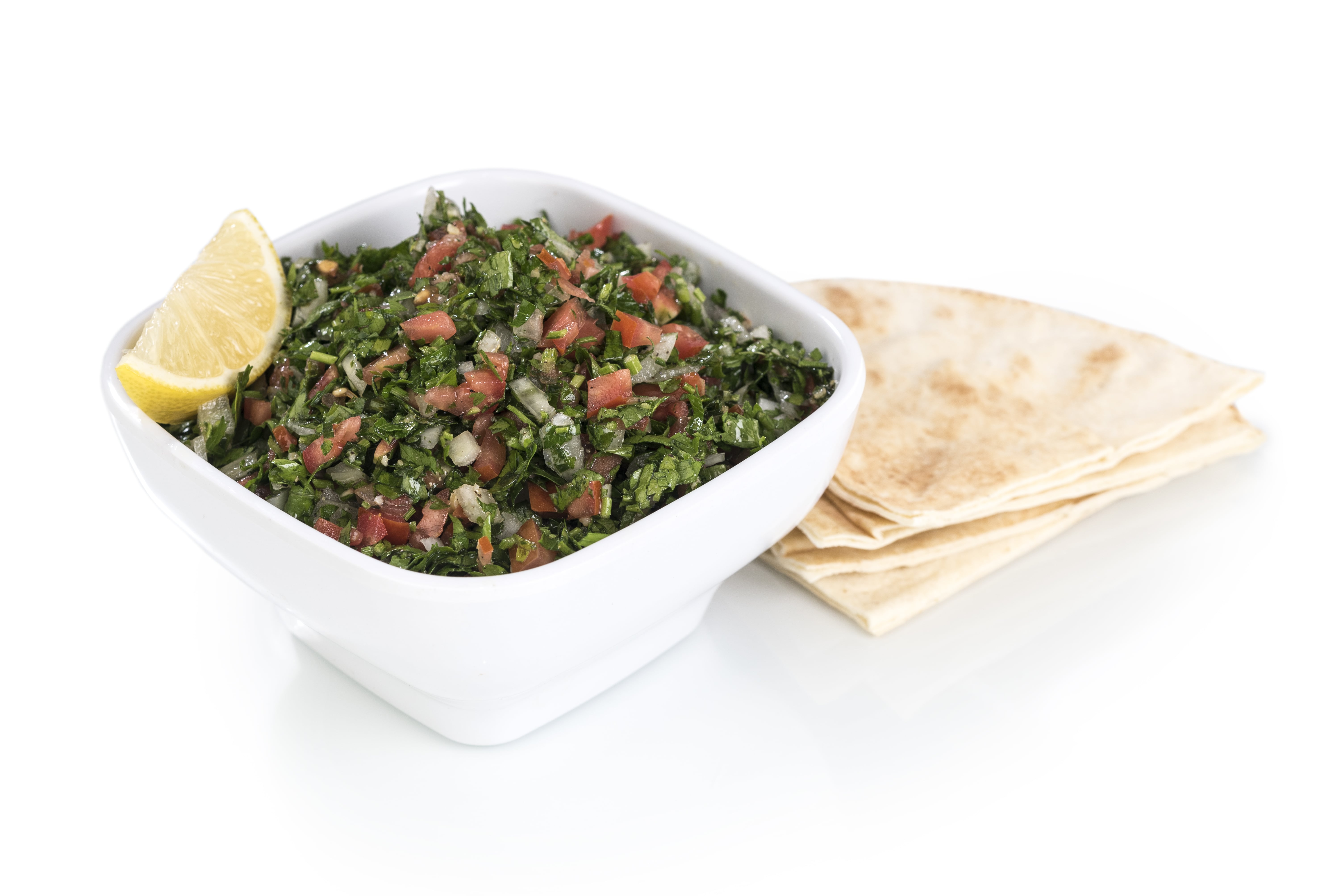 Order Tabouli Salad food online from Cafe Du Liban store, Los Angeles on bringmethat.com