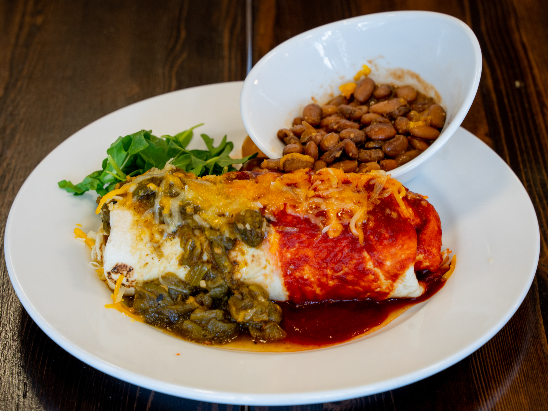 Order Smothered Breakfast Burrito food online from Lily And Liam Bistro store, Rio Rancho on bringmethat.com