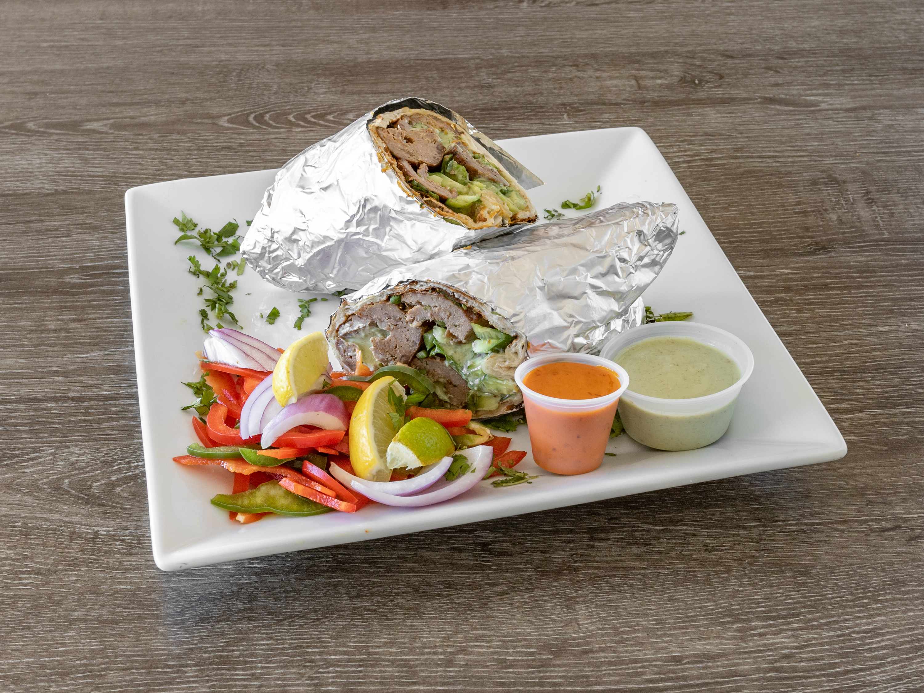 Order Lamb Seekh Kabab - Frankie Wrap food online from Fresh Curry Chefs store, Camarillo on bringmethat.com
