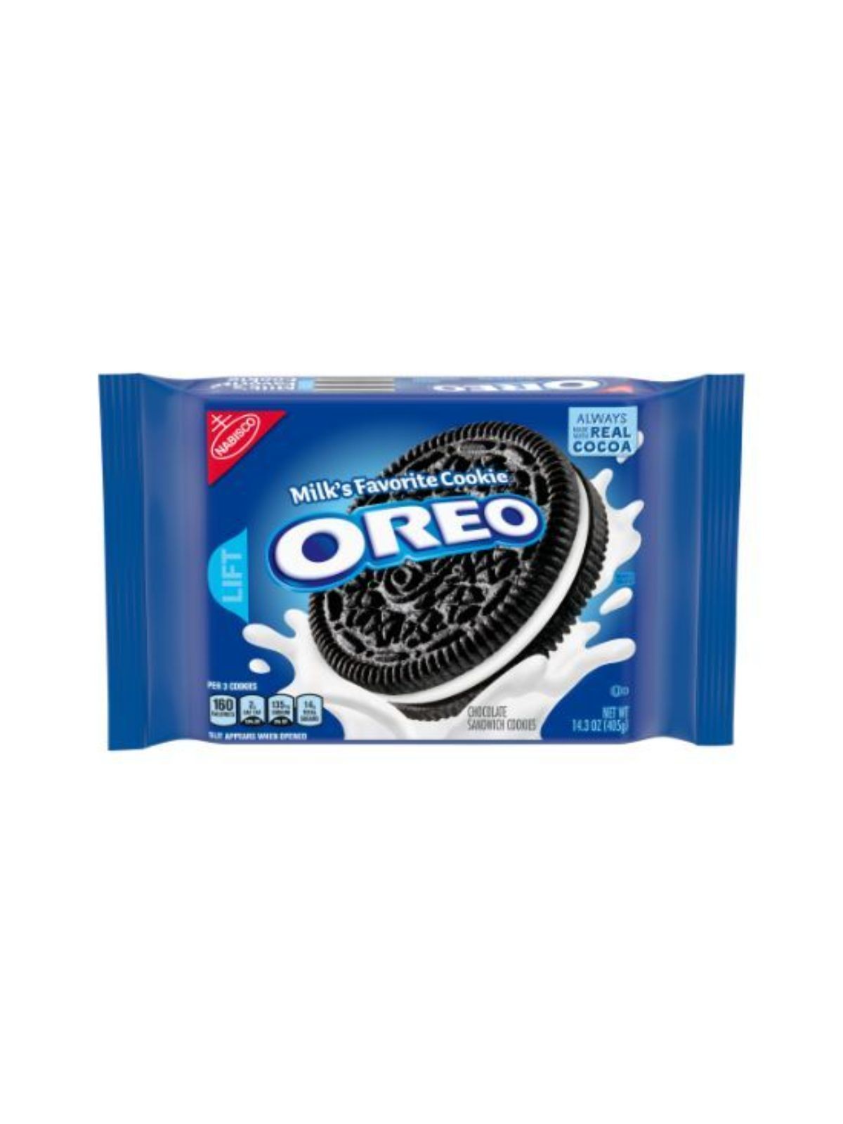 Order Oreo (14.3 oz) food online from Stock-Up Mart store, Houston on bringmethat.com