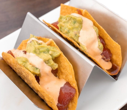 Order Wild Caught Ahi Tuna Tacos food online from Tequila Escape store, Ridgefield on bringmethat.com