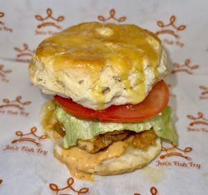 Order Supreme Nugget Biscuit food online from Jen Fish Fry store, Fayetteville on bringmethat.com