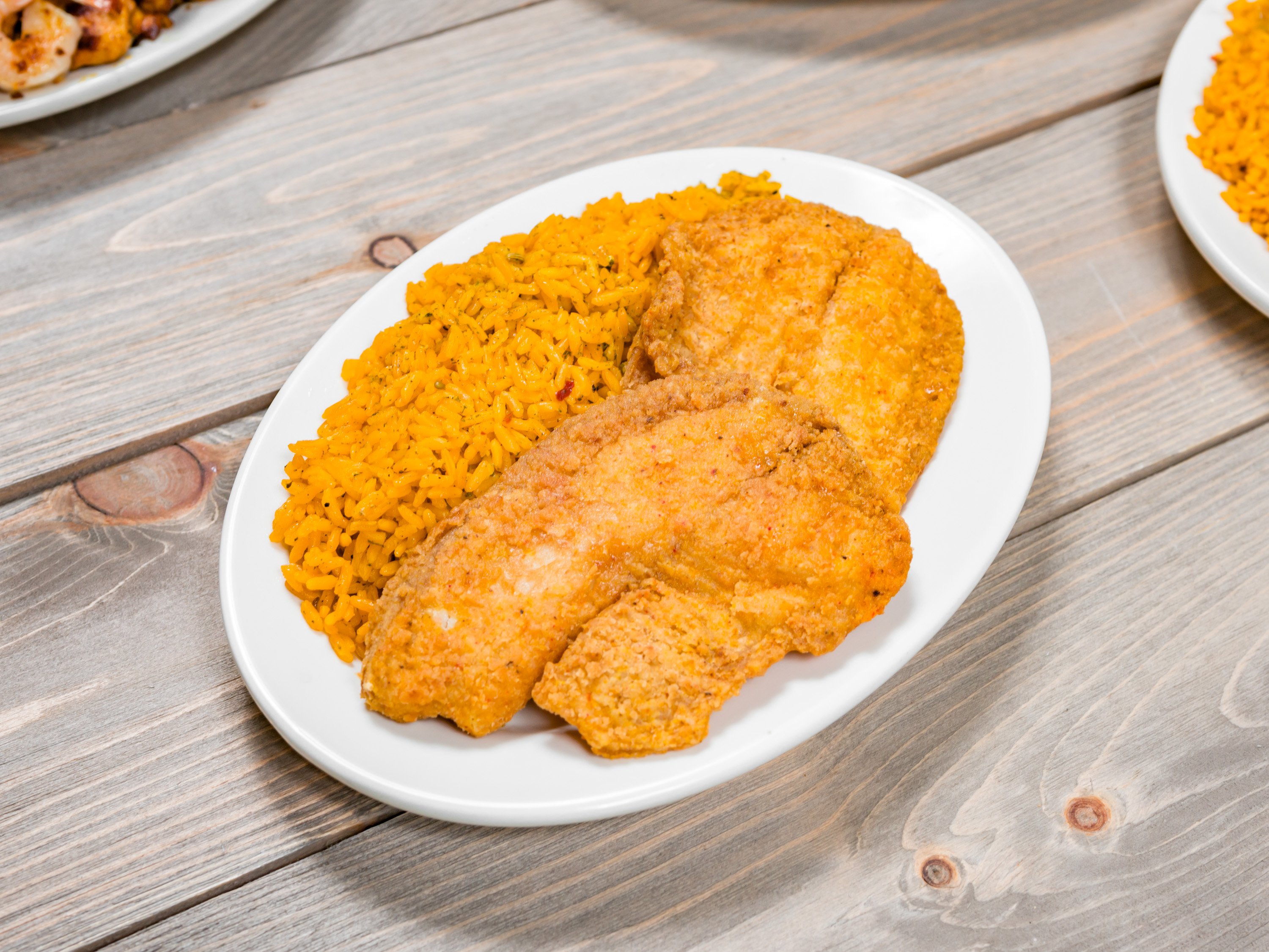 Order 23. Two Piece Flounder food online from New York Fried Chicken store, Newark on bringmethat.com
