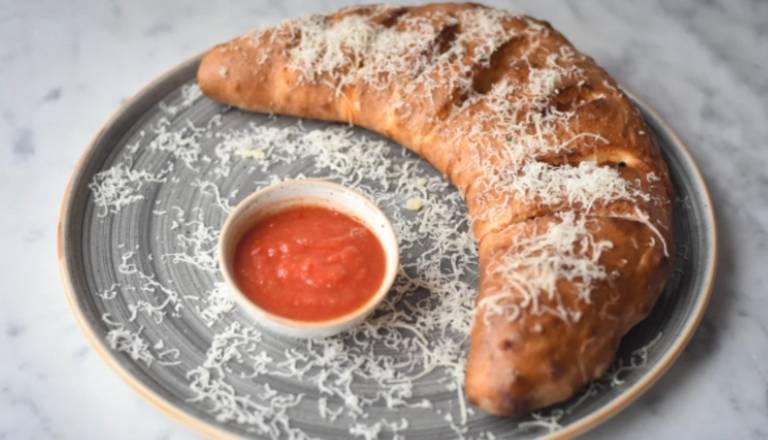 Order Chicken Mushroom Calzone food online from Pie In The Sky store, Baltimore on bringmethat.com