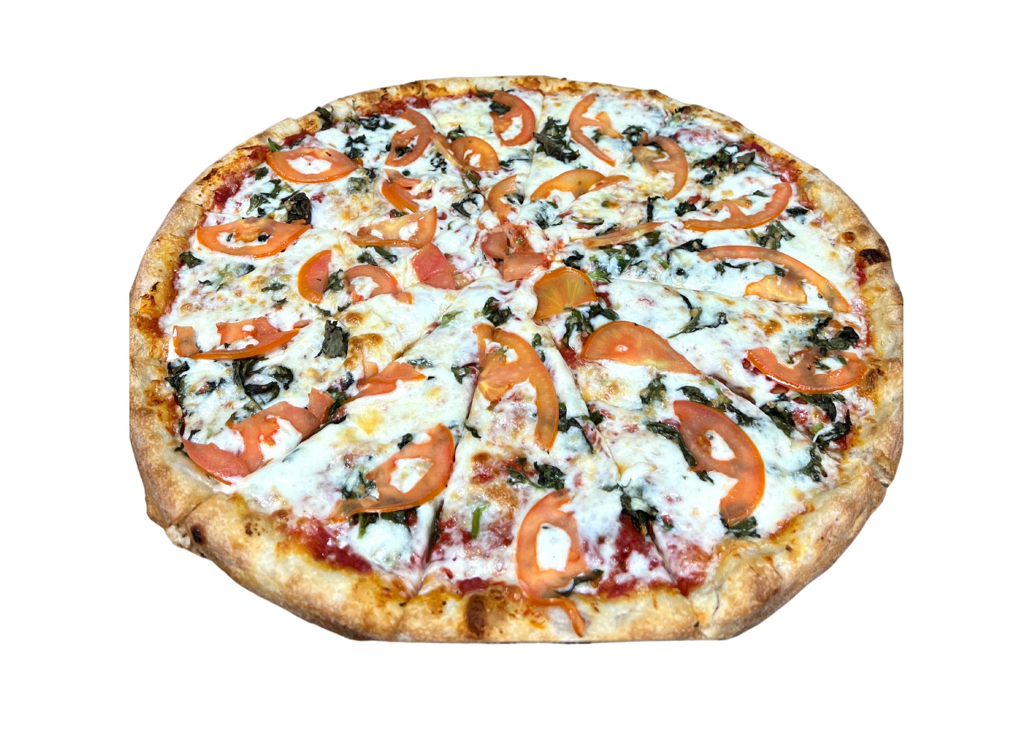 Order Ms Margherita Pizza - Small 10'' (8 Slices) food online from Pizza Ponte store, Oakland on bringmethat.com