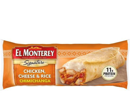Order El Monterey Signature Chimichanga Chicken & Monterey Jack  food online from Pit Stop Liquor Mart store, El Monte on bringmethat.com
