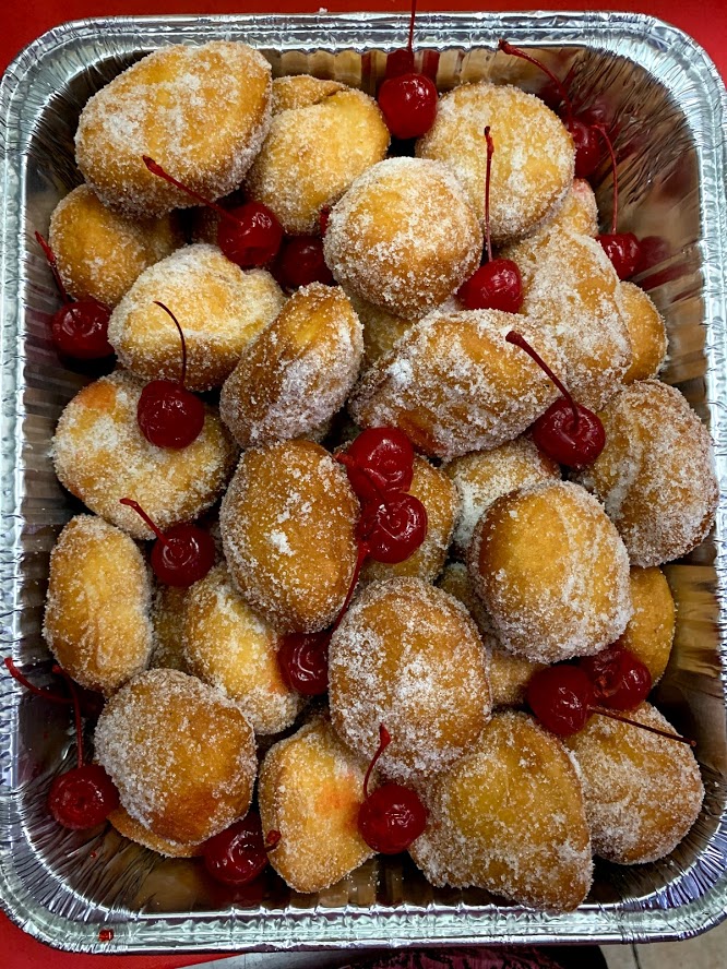 Order 8 Fried Sugar Donuts food online from Asian Wok store, Omaha on bringmethat.com