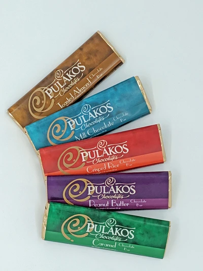 Order Candy Bars food online from Pulakos Chocolates store, Erie on bringmethat.com