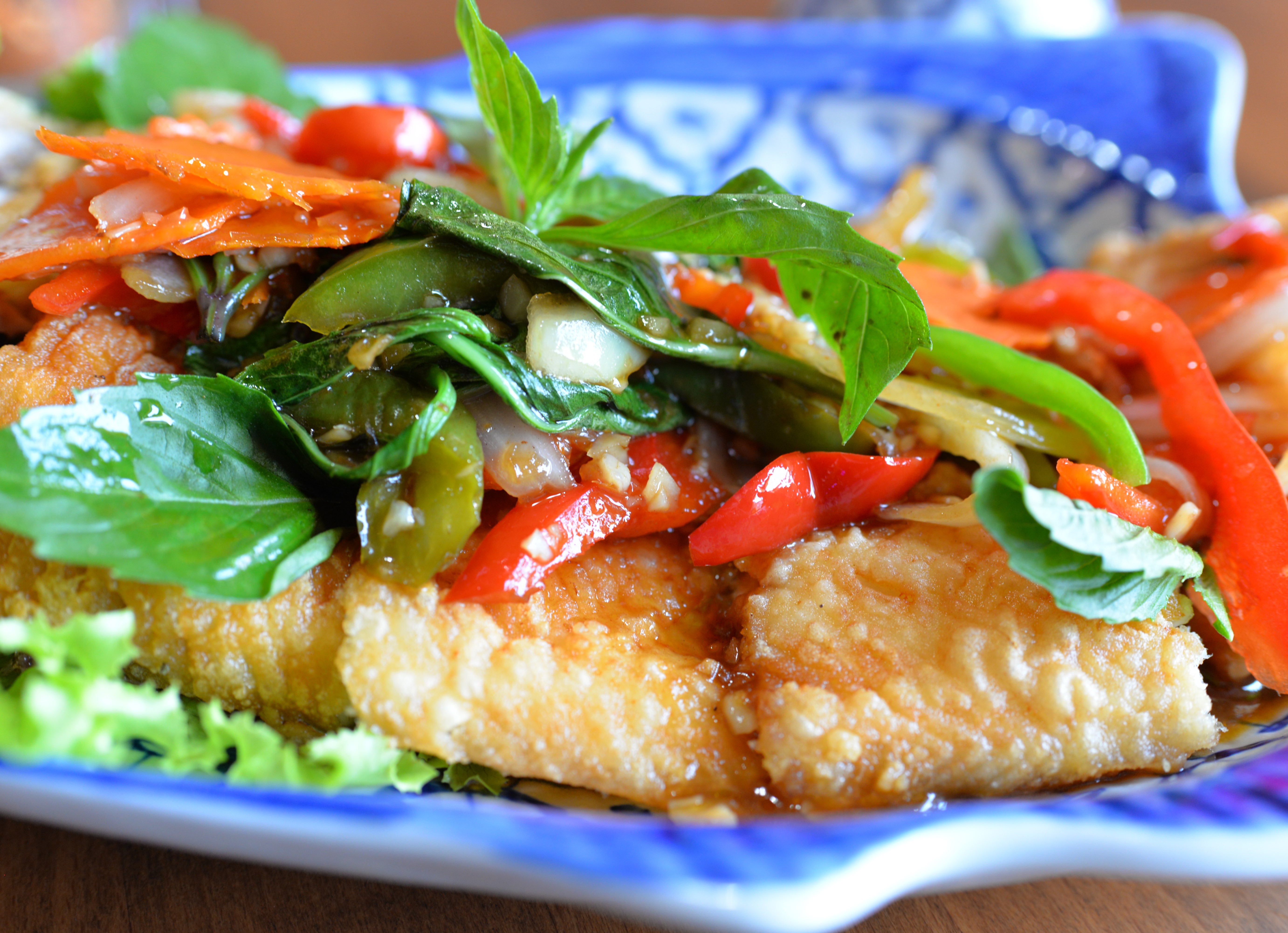 Order Tri-Flavor Fish food online from Thai Chili Restaurant store, Kent on bringmethat.com