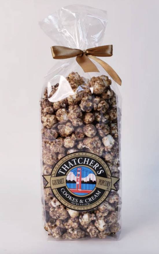Order Cookies 'n' Cream - 8 Oz food online from Thatcher's Special Popcorn store, San Francisco on bringmethat.com