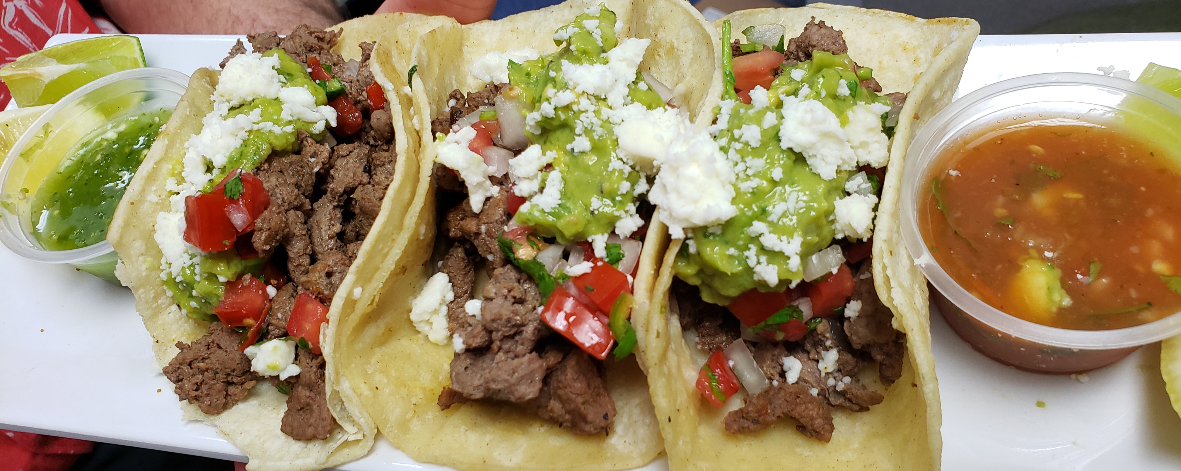 Order Tri-Tip Steak Taco food online from The Bee Hive Market and Deli store, Whittier on bringmethat.com