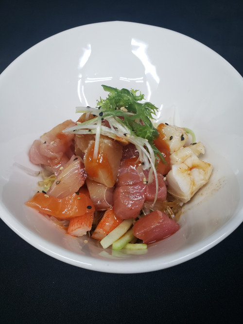 Order Fish Bowl food online from Sushishima Japanese Restaurant store, San Antonio on bringmethat.com