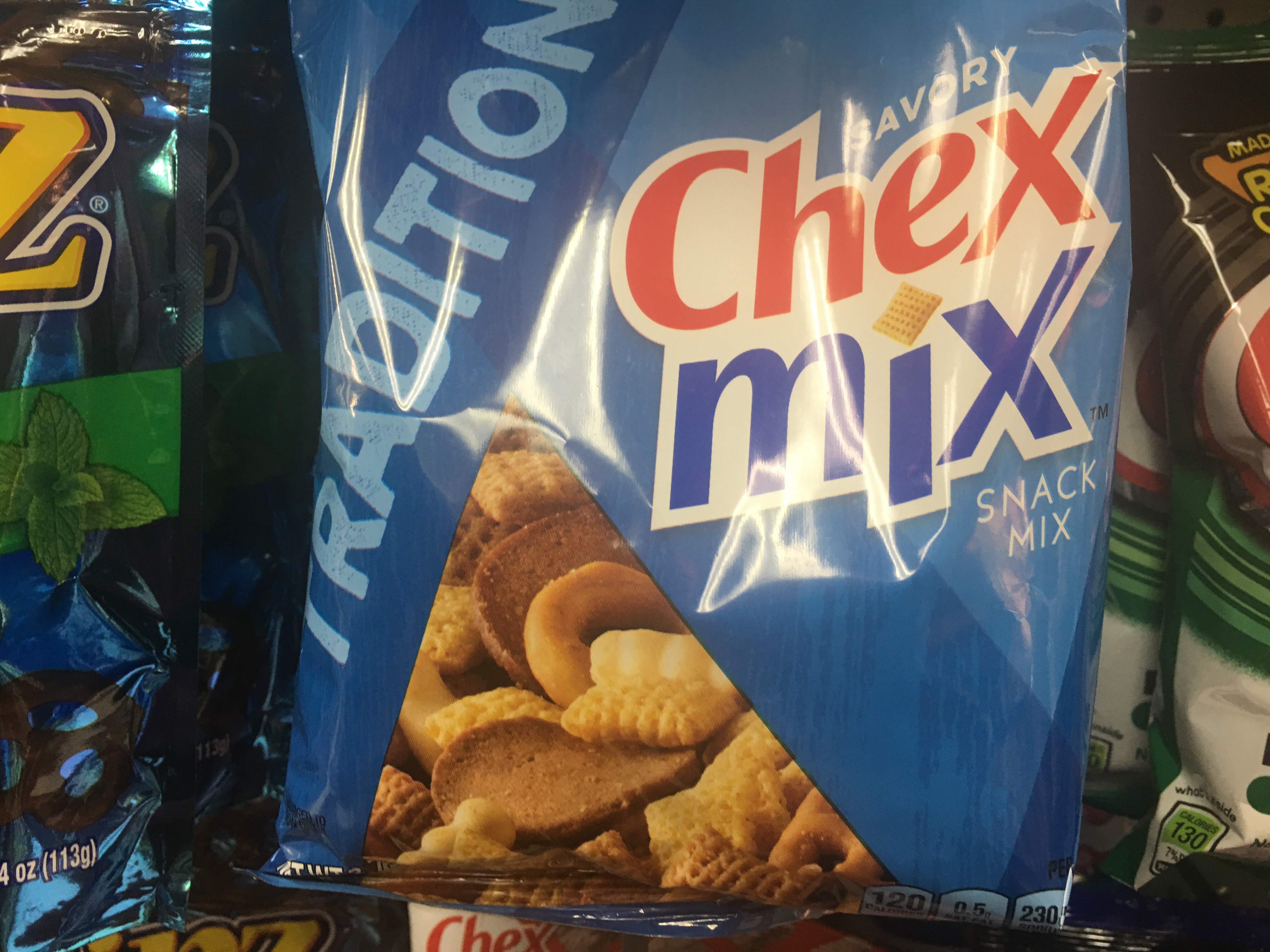 Order 4 oz. Chex Mix food online from The Ice Cream Shop store, Providence on bringmethat.com