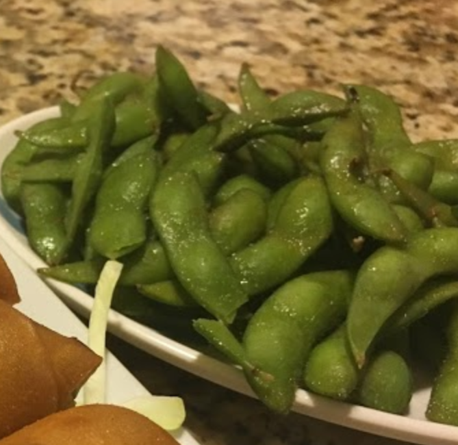 Order Edamame food online from Noodle Q Home Style Fresh Noodles store, Fresno on bringmethat.com