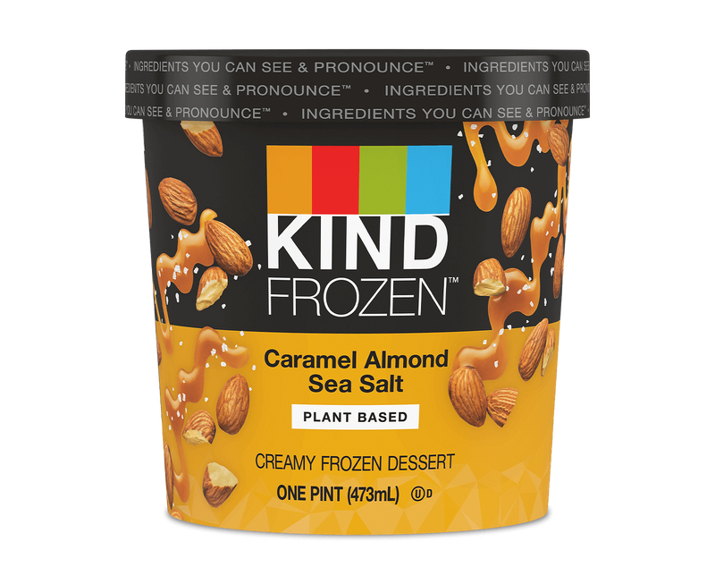 Order KIND FROZEN - Caramel Almond Sea Salt  - Pint (Plant-Based) food online from Luv Mart store, Santa Cruz on bringmethat.com