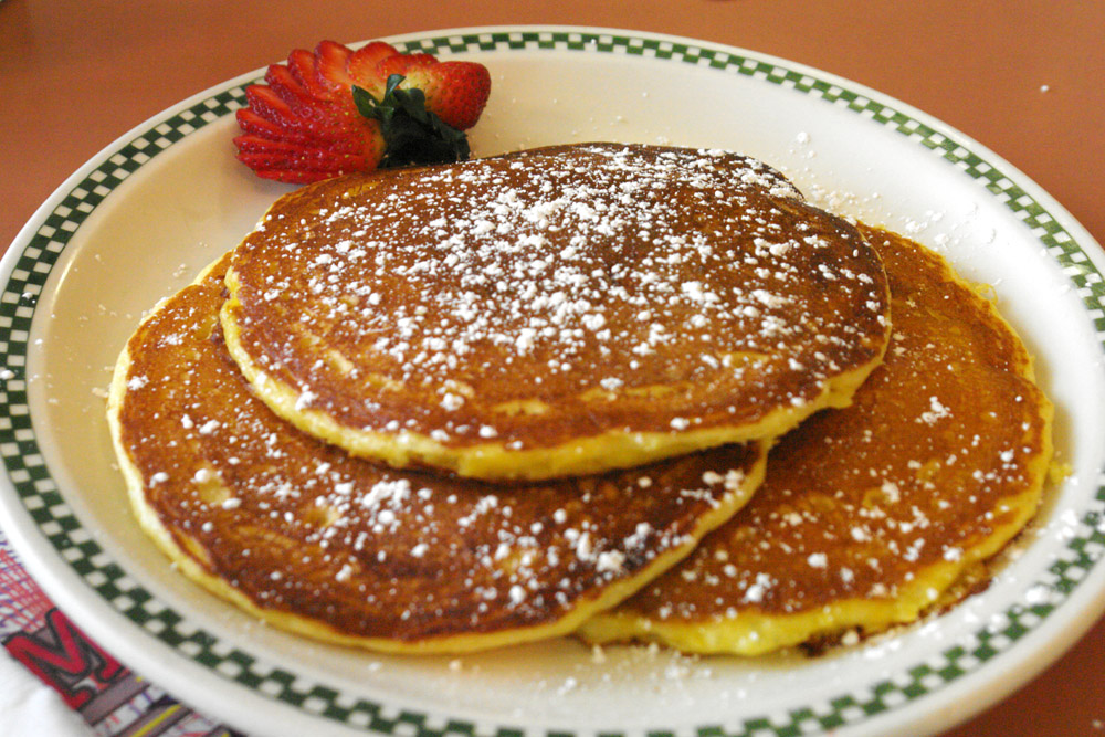 Order Pancakes food online from Americana Diner store, Shrewsbury on bringmethat.com