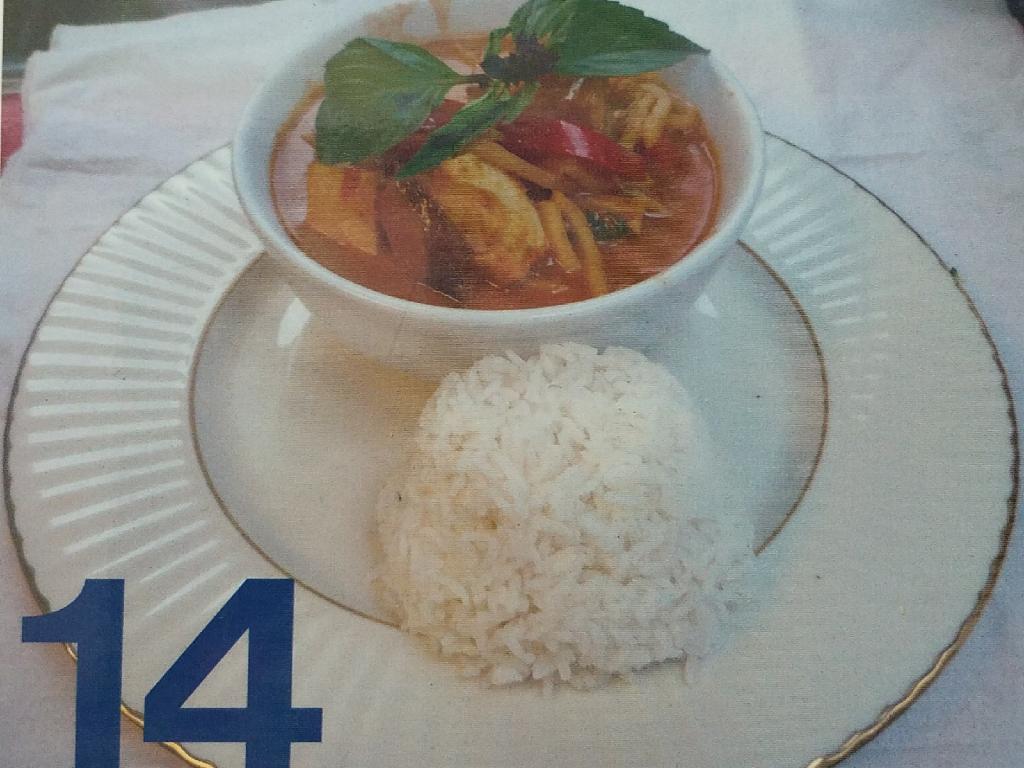 Order 14. Red Curry food online from Thai Garden To Go store, Clackamas on bringmethat.com