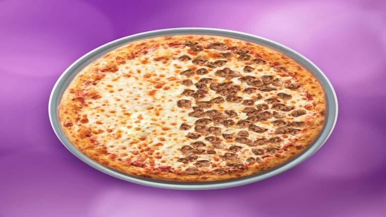 Order 1/2 Cheese, 1/2 Sausage food online from Chuck E. Cheese store, Virginia Beach on bringmethat.com