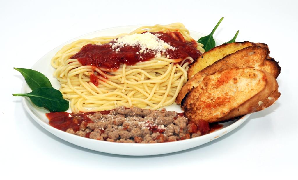 Order Pasta with Meat Sauce food online from Pizza Movers & Calzones store, Washington on bringmethat.com