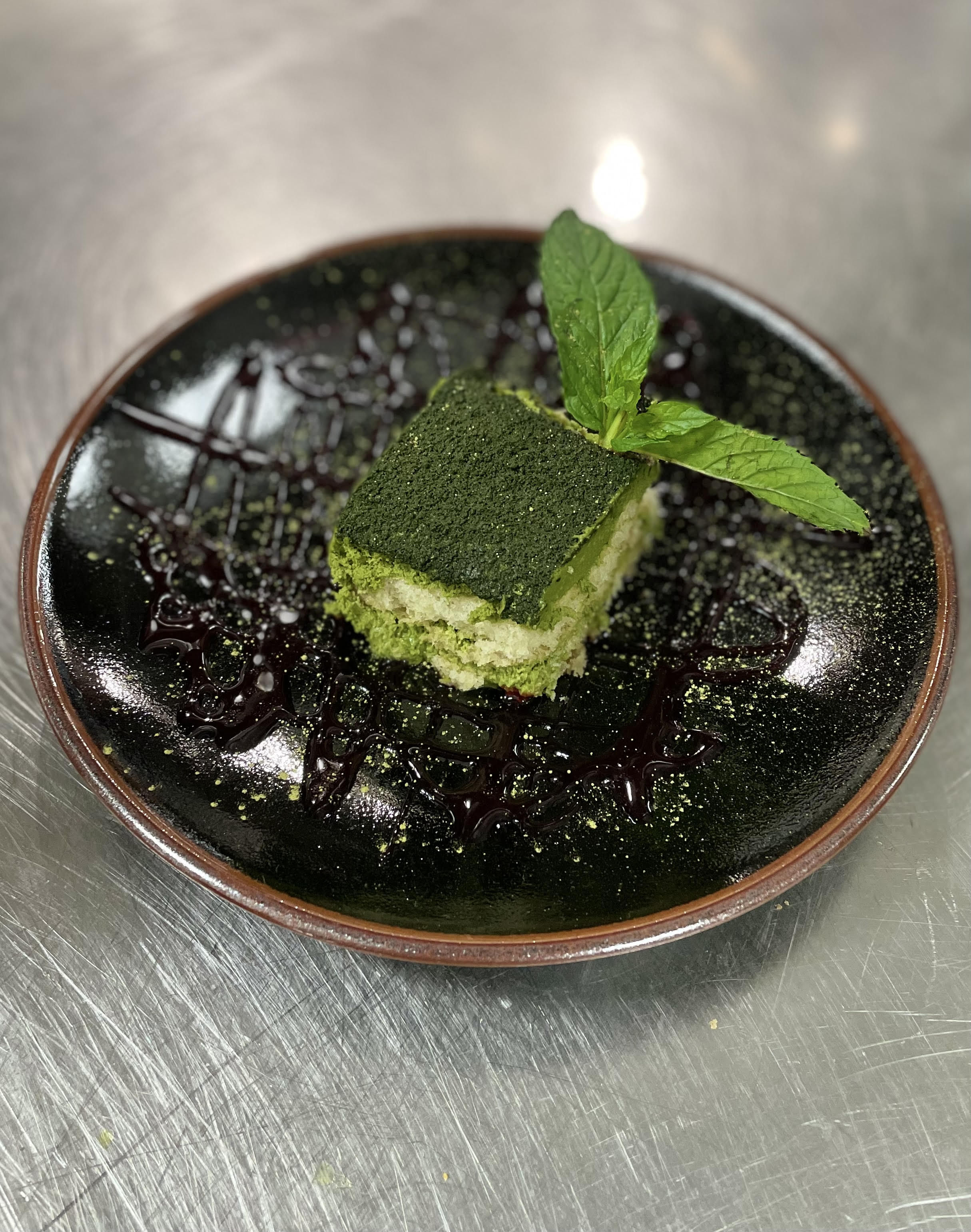 Order Green Tea Tiramisu food online from Ono store, Kenosha on bringmethat.com