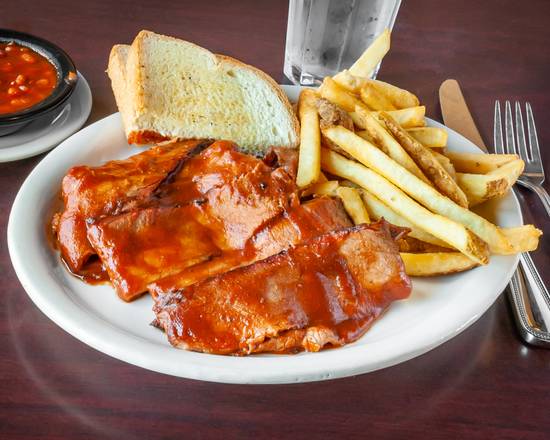 Order Sliced Meat Platter food online from Smokehouse Bar-b-Que store, Kansas City on bringmethat.com