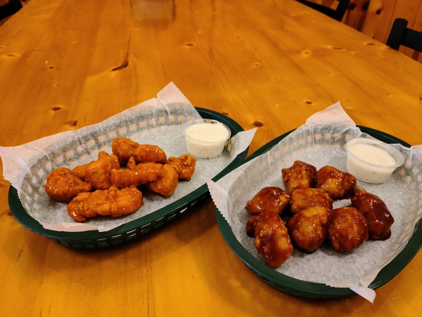 Order Boneless Wings - Regular (6 Pieces) food online from Timber Creek Pizza Co store, Lake Mills on bringmethat.com