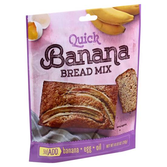 Order Just Add · Quick Banana Bread Mix (10.9 oz) food online from Safeway store, Concord on bringmethat.com