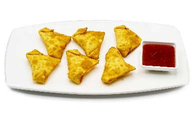 Order Crab Fried Wontons(6) food online from China Express store, Vienna on bringmethat.com