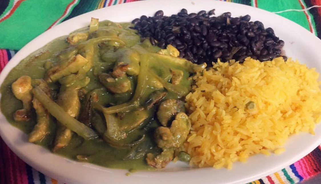 Order Pollo Poblano food online from El Patron Mexican Grill & Cantina store, Albany on bringmethat.com
