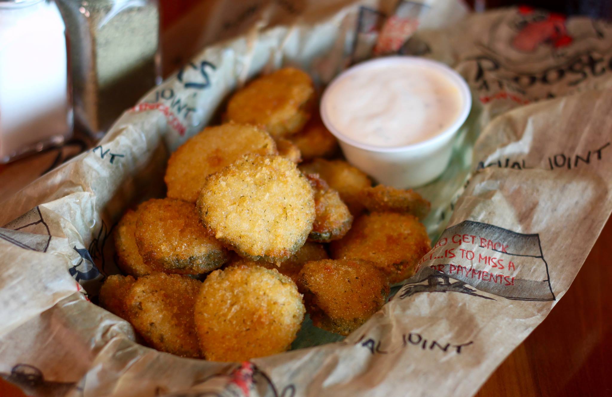 Order Fried Pickles food online from Roosters store, Ontario on bringmethat.com