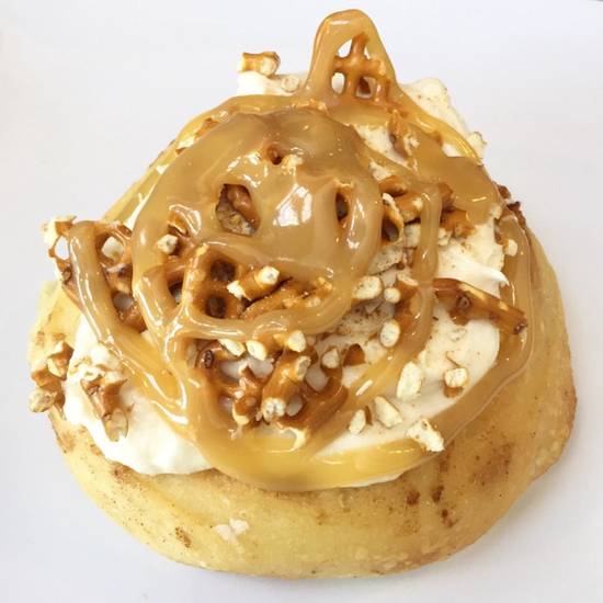 Order Salted Caramel Cheesecake Roll* food online from Cinnaholic store, Pearland on bringmethat.com