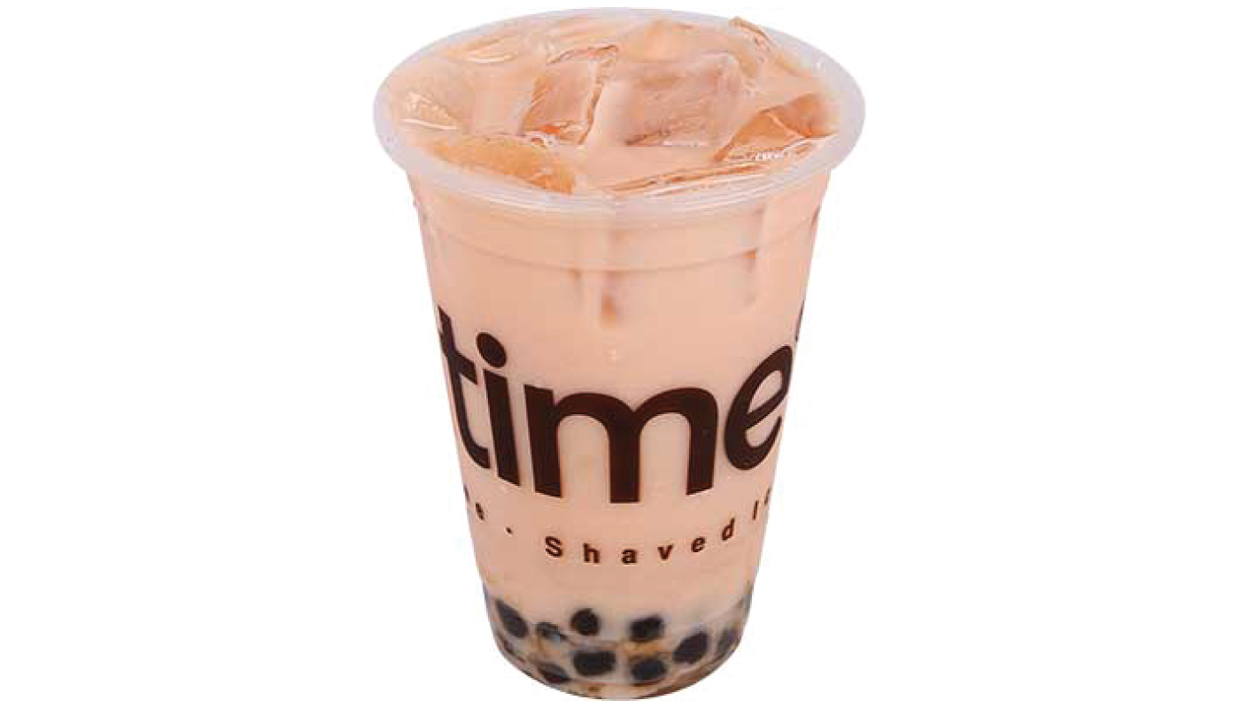 Order Rose Milk Tea food online from Boba Time store, Rowland Heights on bringmethat.com