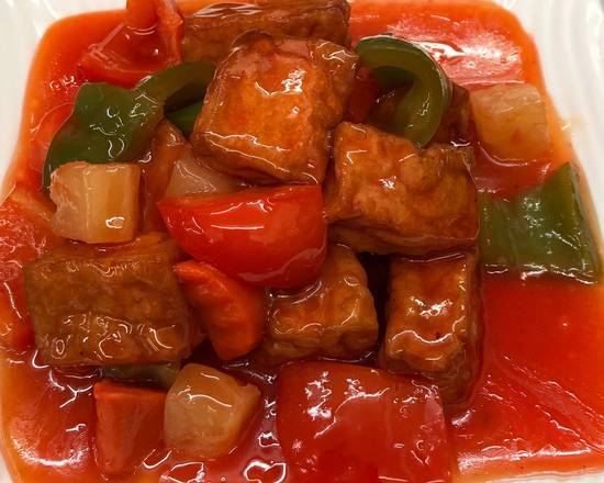 Order L21. Sweet and Sour Tofu food online from Capital Restaurant store, San Francisco on bringmethat.com
