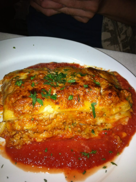 Order Lasagna al Sugo di Vitello food online from Locanda Positano store, Marina Del Rey on bringmethat.com