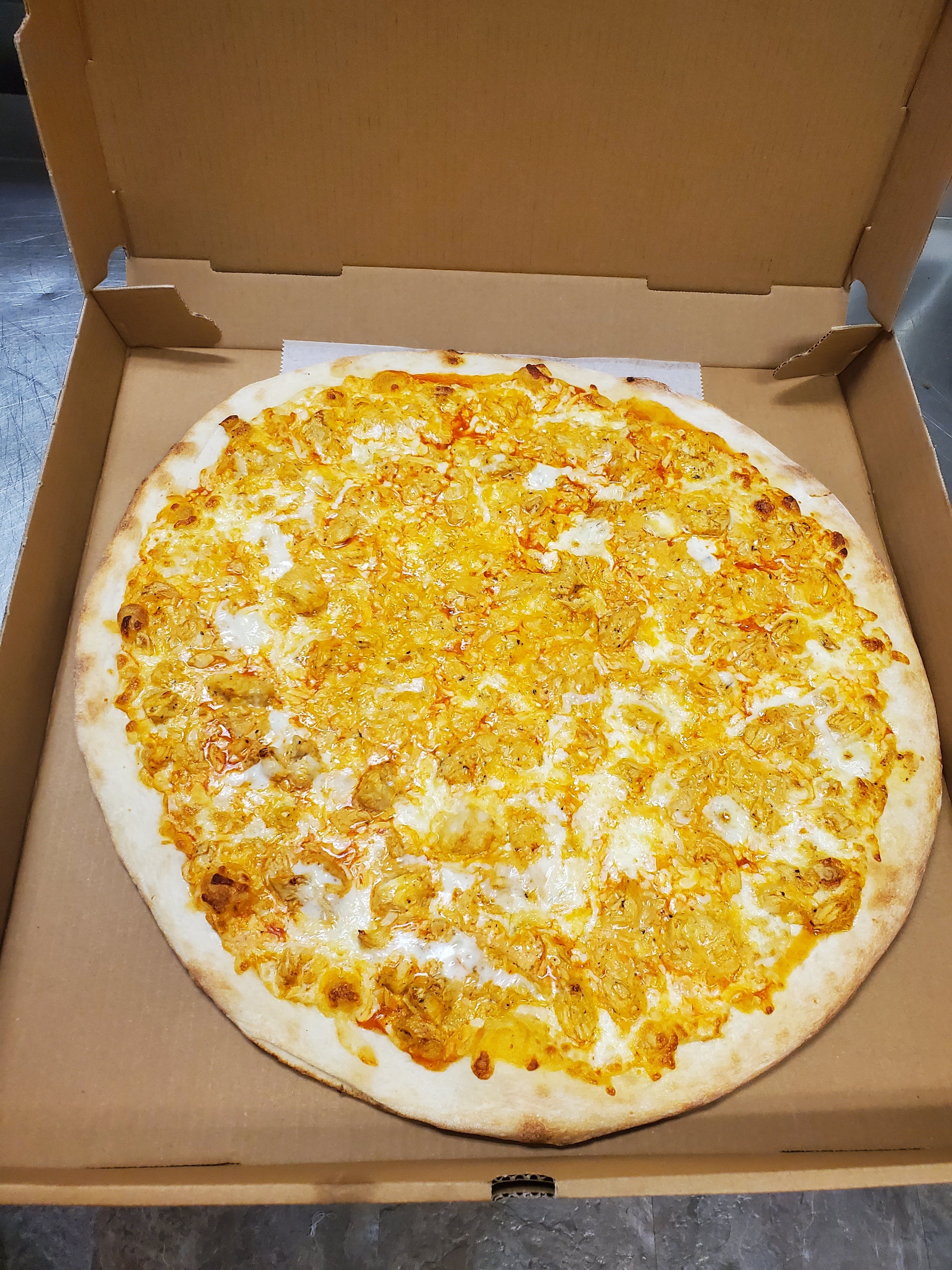 Order Buffalo Chicken Pizza - 12" food online from Philly Pizza Llc store, Newark on bringmethat.com