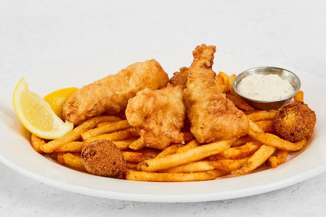 Order Fish & Chips food online from Fish City Grill store, Rogers on bringmethat.com